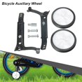 thumbnail image 3 of 1 Set Plastic Bicycle Auxiliary Wheel Universal Lightweight Kid Bike Balance Auxiliary Wheel Cycling Tools, 3 of 5