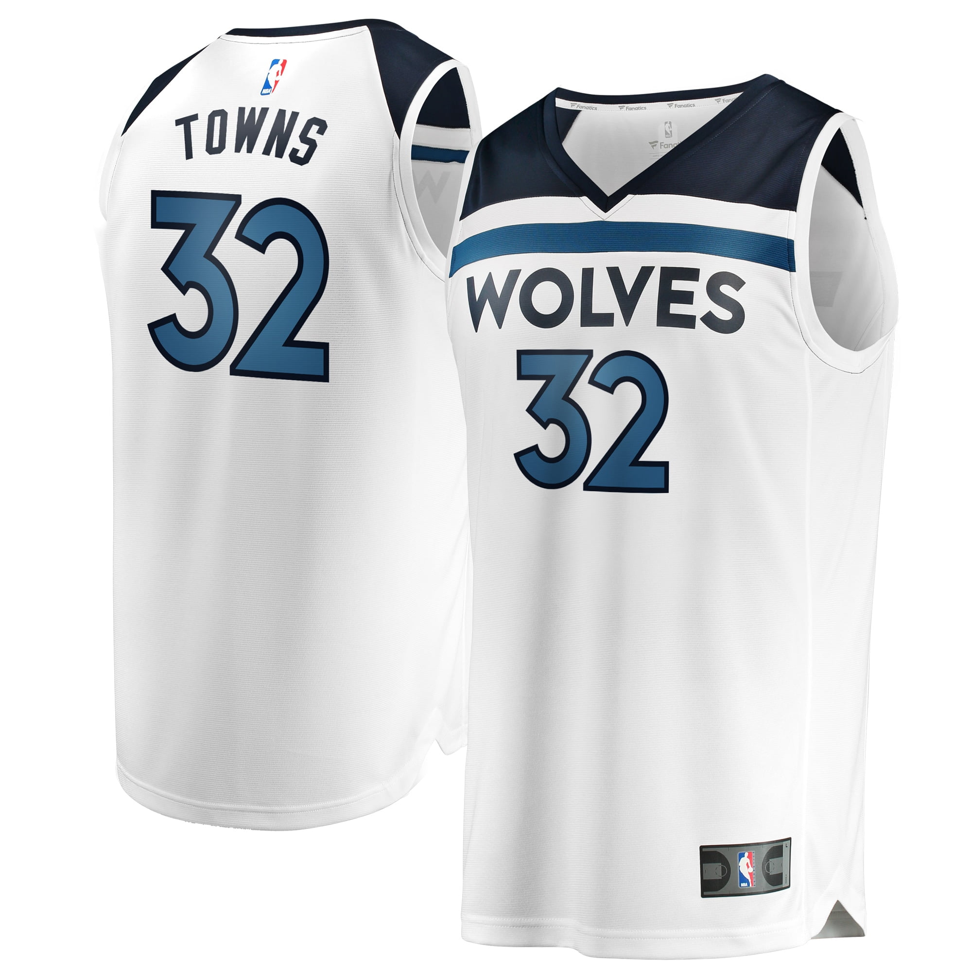 authentic karl anthony towns jersey