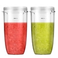 thumbnail image 6 of Blender Replacement Cups for Nutribullet Blender,32oz Cups Compatible with Nutri Bullet 600W/900W Blenders (2-Pack), 6 of 6