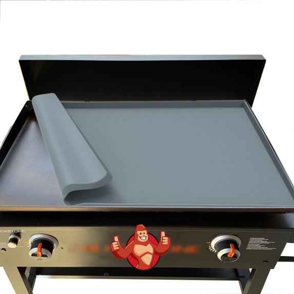Fnyko 28 Inch Griddle Silicone Protective Mat Cover for Blackstone Griddle - Heavy Duty Food Grade Silicone Mat - All Season Cooking Surface Protective Cover