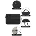 thumbnail image 3 of EEEkit 15.6inch Laptop Sleeve Case Computer Carrying Bag Fis for MacBook Pro Lenovo HP Dell, Black, 3 of 6