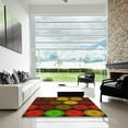 thumbnail image 7 of Ahgly Company Machine Washable Indoor Rectangle Transitional Crimson Red Area Rugs, 5' x 7', 7 of 7