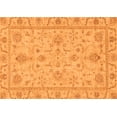 thumbnail image 1 of Ahgly Company Indoor Rectangle Abstract Orange Modern Area Rugs, 7' x 9', 1 of 4