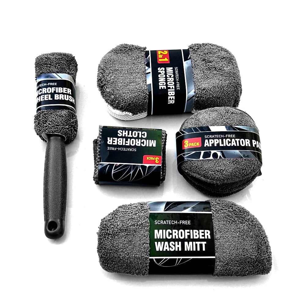 Towels,Car Kit 9pcs Car Brushes Car 9pcs Towel Kit And Applicator Pad Towel Kit With Towels Brushes And Set 9pcs Towel Kit Includes 9pcs Kit With And Includes 9pcs Towels 9pcs Towels Brushes