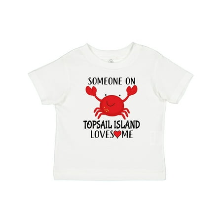 

Inktastic Someone on Topsail Island Loves Me Gift Baby Boy or Baby Girl T-Shirt
