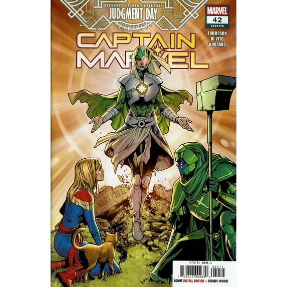 Captain Marvel (11th Series) #42 VF ; Marvel Comic Book