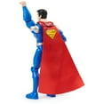 thumbnail image 4 of DC Comics 4-inch SUPERMAN Action Figure with 3 Mystery Accessories, Adventure 1, 4 of 6