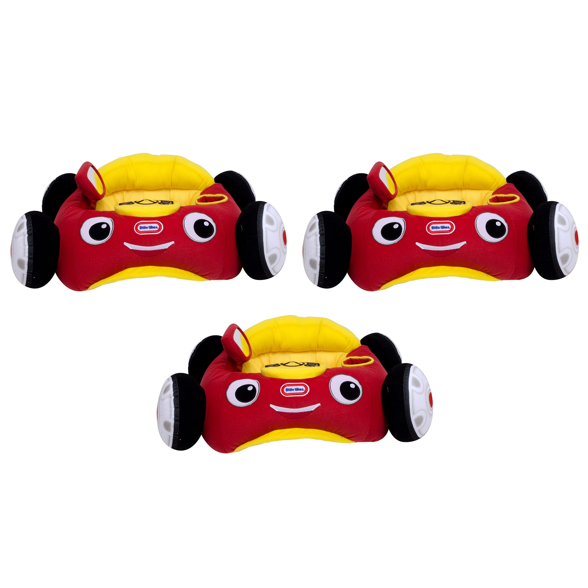 red yellow toddler car