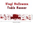 thumbnail image 1 of Camino de mesa de fiesta de Halloween, decoración de feliz Halloween para el hogar, truco o trato para niños, calabaza, murciélago, fantasma, suministros de fiesta de terror, 1 of 4