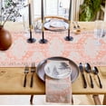 thumbnail image 6 of Boho Table Runner Bohemia Table Runners for Dining Room Tribal Vintage Rustic Abstract Pink Dinner Runner Kitchen Parties Decor 13.8 x 71 inch, 6 of 6