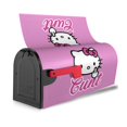 thumbnail image 4 of Cute Hello Kitty Cartoon Mailbox Cover Letter Box Cover Garden Home Decorations Standard Size- 25.5x21 in-Style 2, 4 of 8