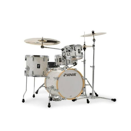 Sonor AQ2 Safari 4-Piece Maple Shell Pack W/ 16" Bass Drum - White Marine Pearl