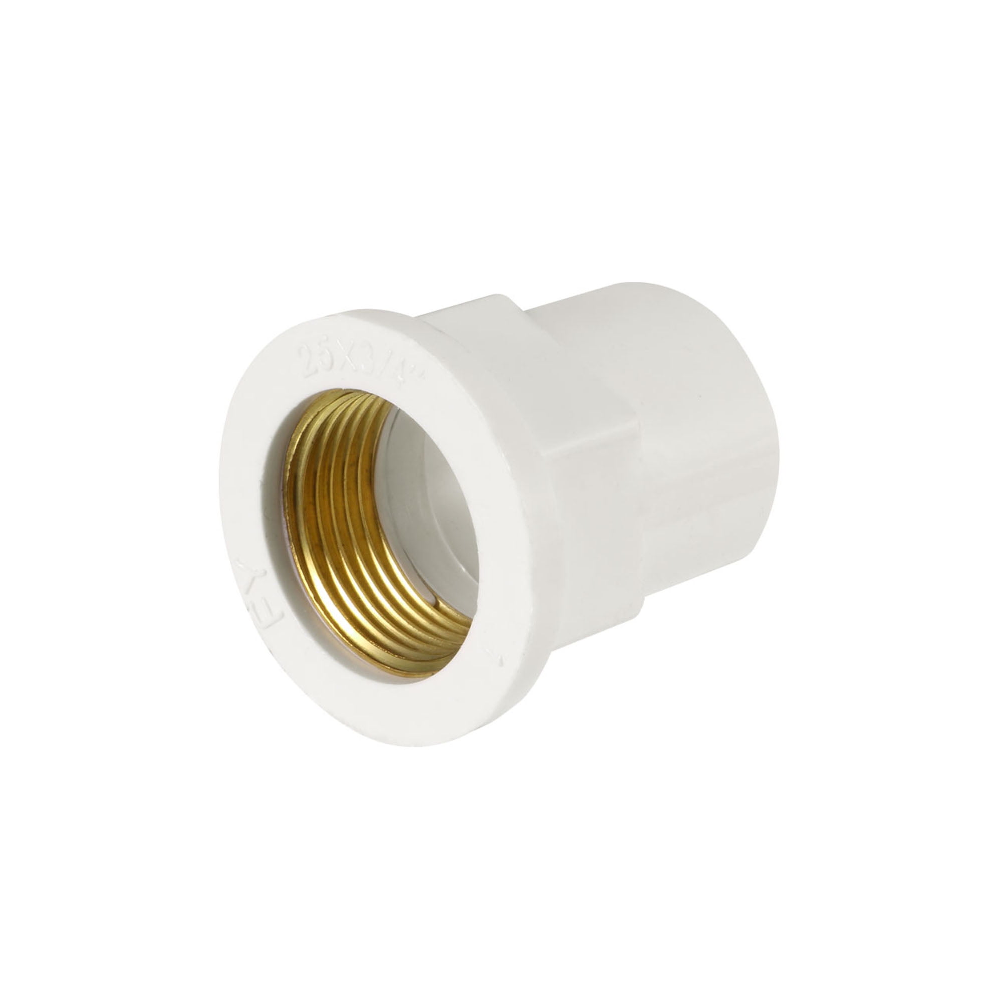 25mm Slip x 3/4Inch Female Brass Thread PVC Pipe Fitting Adapters