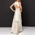 thumbnail image 2 of Femmes Bandage Multi Façon Envelopper Robe Maxi Robe Robe Bandage Multi Façon Demoiselle d'Honneur Longue Robe, 2 of 5