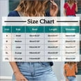 thumbnail image 3 of Summer Blouses for Women Casual Shirts for Women Short Sleeve Trendy T Shirts for Women Plain Shirts Oversized Tee Shirts for Women Plus, 3 of 4