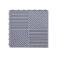 thumbnail image 2 of Alfombras Antideslizantes Entrelazadas para Baño | Alfombras Impermeables de Pvc para Ducha y Piscina | Baldosas de 30X30 Cm con Orificios de Drenaje | Uso Interior/Exterior | Gris Oscuro/Blanco/Gris, 2 of 6