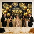 thumbnail image 4 of zhangmingg Happy Year 2026 Celebration Banner Large Party for Festive Events and Photography, 4 of 4