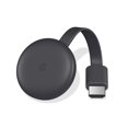 thumbnail image 1 of Google Chromecast (3e Génération) Diffuseur Multimédia - Noir, 1 of 5