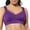 Amethyst, variant on Dalis Wire-Free Full Bust Bralette, Black, 30DDD