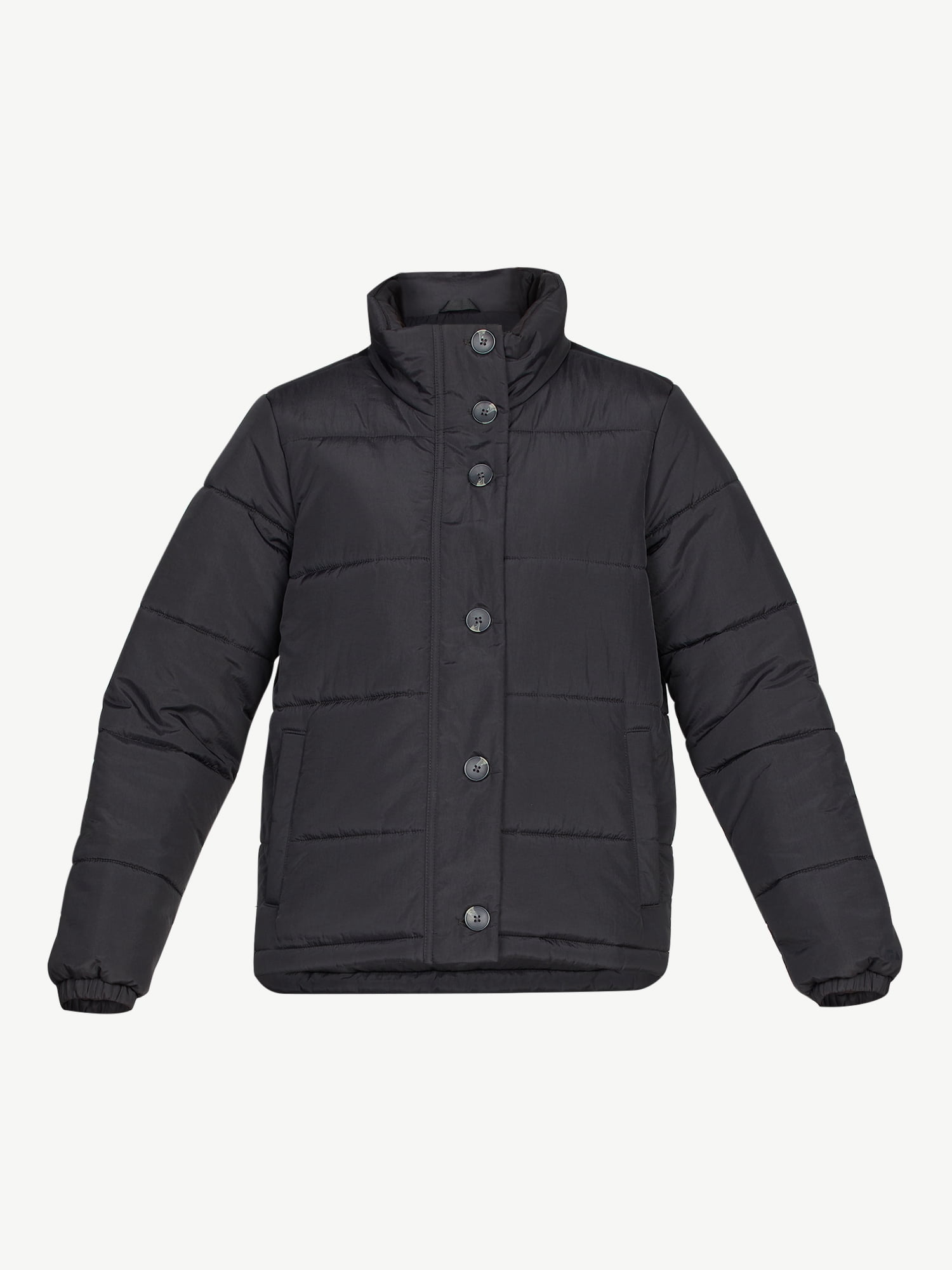 Free Assembly Women's Quilted Puffer Jacket