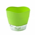 thumbnail image 7 of Haidf Self Watering Pots, Semi Hydroponic Pots with Absorbent Cotton Rope and Watering Lip, Bottom Self Watering Planters for Indoor Plants, Succulents, African Violet, Aloe and Herbs, 6.3", Green, 7 of 7
