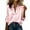 Light Pink, variant on Women Satin Long Sleeve Shirt, Imitation Silk V Neck Blouse, Casual Daily Loose Fit Button Down Tops
