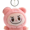 thumbnail image 2 of Llavero Peluche Lindo Dibujos Animados Animal Coche () Rosa, 2 of 4