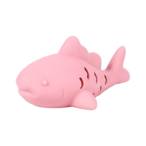 Juguete Interactivo Para Gatos Con Dispensador De Comida Lento, Con Forma De Pez, De Silicona Duradera, Para Morder Durante La Dentición, Juego De Rompecabezas Para Interiores