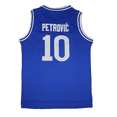 thumbnail image 5 of Camisetas de baloncesto CIBONA 10 PETROVIC Jersey Costura bordado Barato Alta calidad Ropa deportiva al aire libre Ventilación azul 2024, 5 of 5