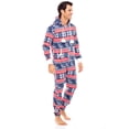 thumbnail image 4 of Combinaison de Pyjama Unisexe pour Hommes Adultes une Pièce Sans Pieds, 4 of 8
