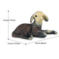 thumbnail image 2 of 4 Pcs Simulation Sheep Model Toys Static Solid Animal Models Ideal For Landscape Scenes And Home Decorations, 2 of 8