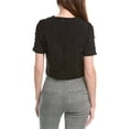 thumbnail image 2 of Endless Rose womens  Beaded Crop Top, m, Black, 2 of 3