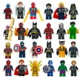 thumbnail image 1 of Set de 24 Figuras de Acción de Héroes, Minifiguras Coleccionables de Bloques de Construcción de 4.5cm, Juguetes de Regalo para Niños, 1 of 5