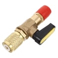 thumbnail image 1 of KAKOWELY Refrigeration Ball Valve Conditioning Valve Ball Valve Adapter Air Conditioner Attachment Refrigerant Charging Valve Liquid Safety Valve Refrigerator Valve Air Conditioner Part, 1 of 5