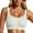 White, variant on ,Women's Wireless Full Coverage Bras No Underwire Everyday Bras Comfortable Wireless Padded Bralettes White XXL