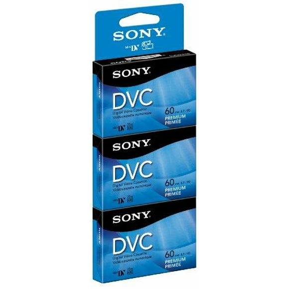 Sony DVM60PRR/3 60-Minute DVC Tape Hang Tab