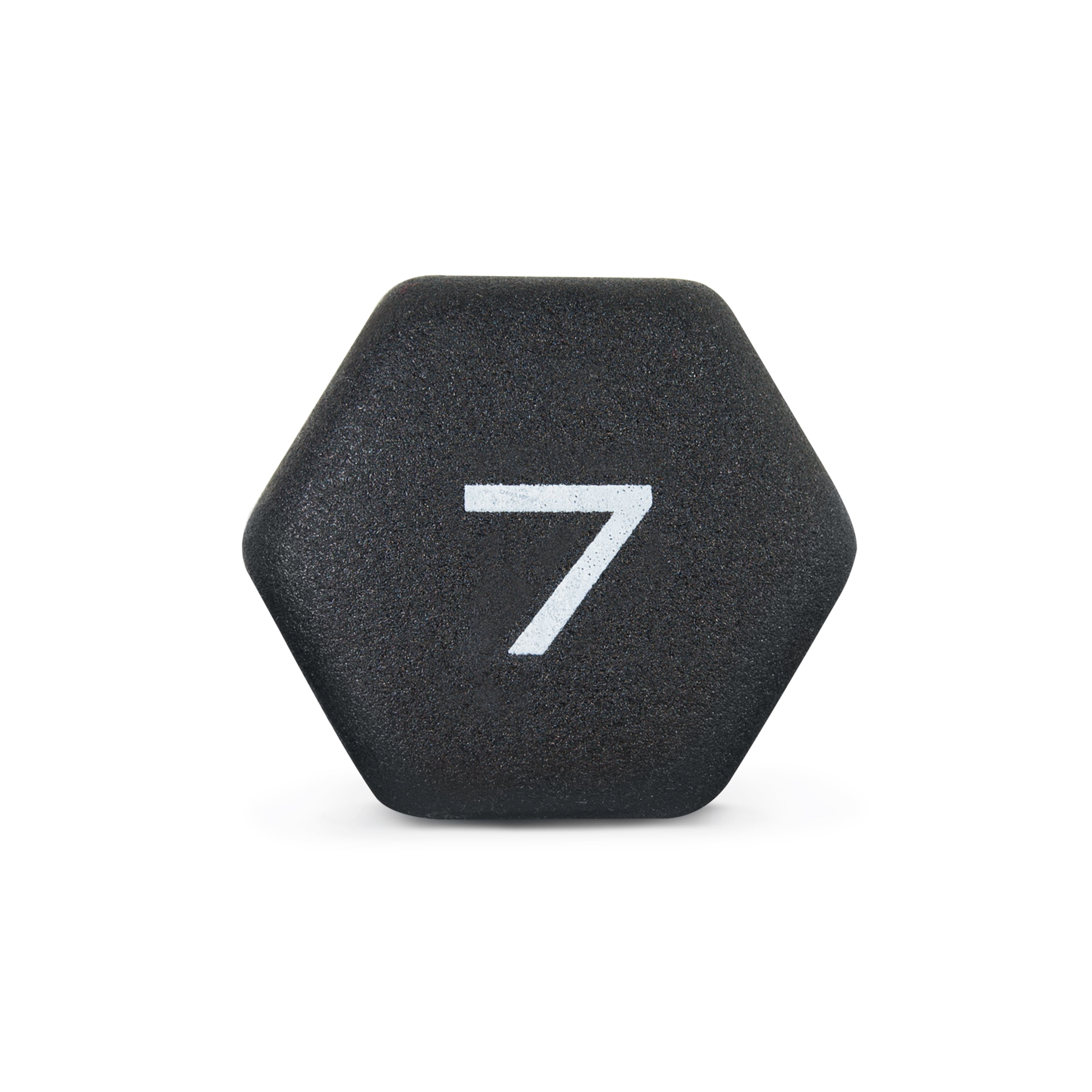 CAP Barbell, Black Neoprene Dumbbell, 7lb, Single