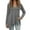 Grey, variant on womens sweaters Women's Pullover Sweater Solid Woolen Knitted Long Sleeve Top for Everyday Casual Wear