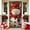 D, variant on Christmas Door Banners Santa Snowman Holiday Door Cover Outdoor Front Porch Wall Decor Home Party Decoration Humorous Design for Door Lawn Porch Festive Cheer
