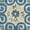 Ivory/Blue, variant on SAFAVIEH Suzani Peter Geometric Floral Area Rug, Ivory/Blue, 3' x 5'