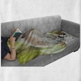 thumbnail image 5 of Lemur Soft Flannel Fleece Throw Blanket, Aperture Photo of Monkey Mammal Ring Tailed, Cozy Plush for Indoor and Outdoor Use, 50" x 70", Multicolor, by Ambesonne, 5 of 5