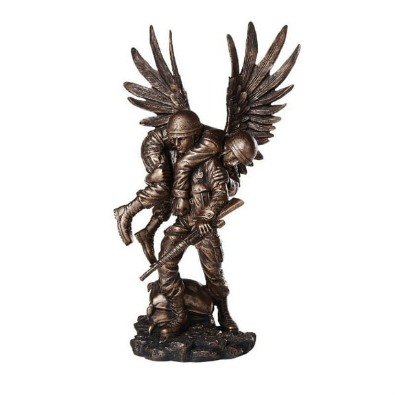 Pacific Giftware Guardian Angel in The Battlefield for America's Finest Soldier Military Heroes Collectible Figurine