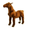 thumbnail image 1 of Caballo de peluche de peluche, juguete de peluche decorativo, muñeco de caballo para niños y niñas, regalo Estilo A, 1 of 9