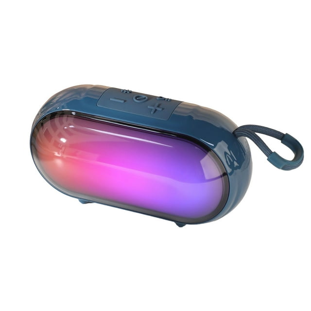 Blue Rgb Colorful High Battery Low Latency Bluetooth Multifunctional Wide Area Sound Effect 5.3 Bluetooth Speaker