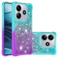thumbnail image 1 of For Xiaomi Redmi Note 14 4G (163.25x76.55x8.16mm) TPU Case Gradient Quicksand Phone Back Cover - Pur, 1 of 5