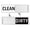 Silver, variant on 7x2in Clean dirty magnet for dishwasher, Premium Stainless Steel Grade 304, Kitchen Organizers and Storage Decor Accessories, Extra Adhesive Tapes Included