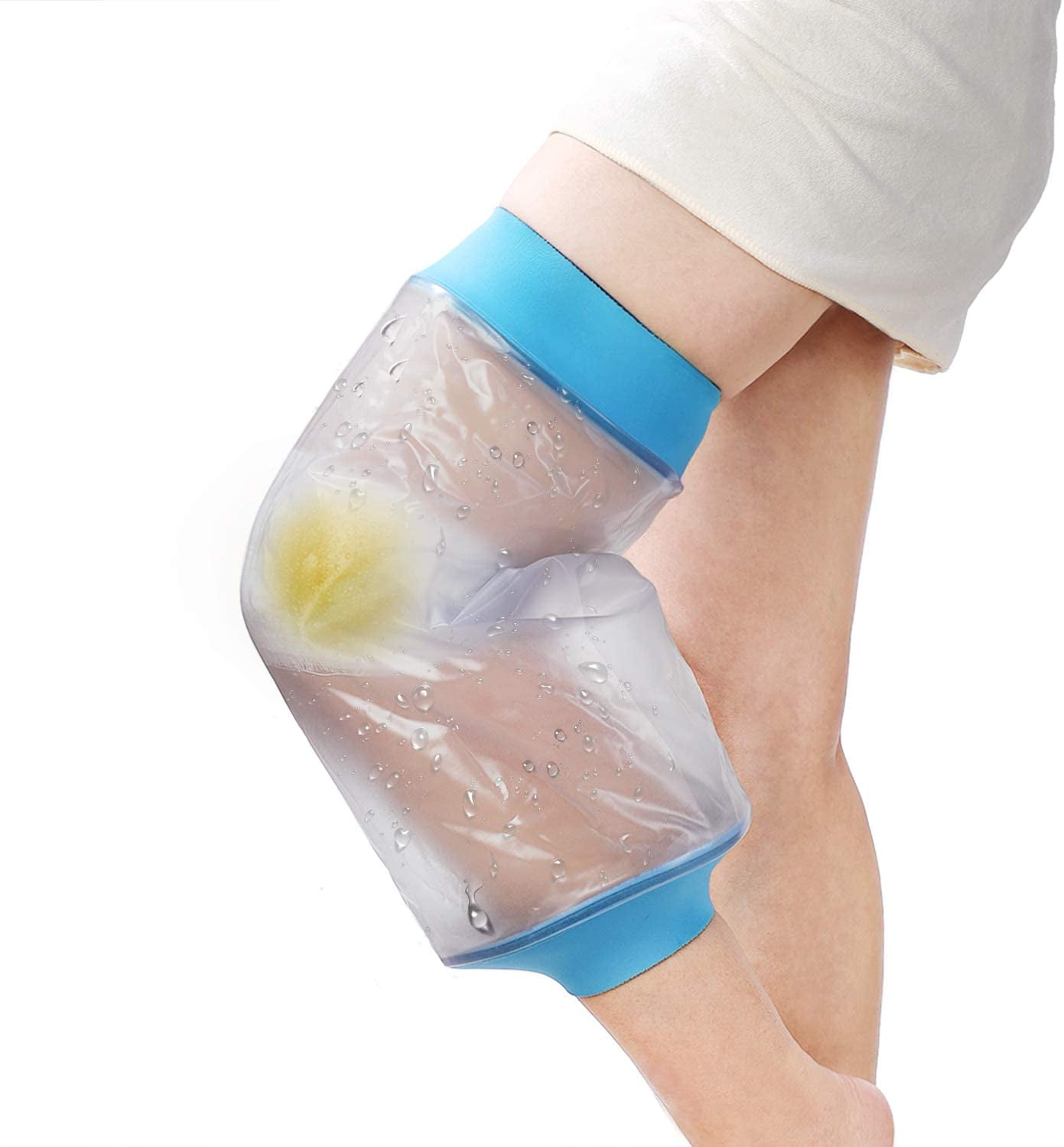 Waterproof Cast Cover for Shower, Long Leg Cast Protector,Adult