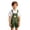 Dark Green@GC@, variant on Kids Boys Girls Bib Overalls Casual Shortalls For Child Elastic Waist Oktoberfest Embroidery Loose Romper Jumpsuit With Pockets