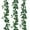 Green, variant on 3 Strands Odorless Artificial Olive Leaf Vines, 73'' Silk Ivy Vine Garland with Green Leaves, Fake Hanging Plants Greenery Decor for Home, Bedroom, Wall, Party, Wedding Decoration.