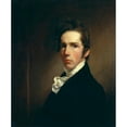 thumbnail image 3 of Samuel Lovett Waldo 20x23 Black Modern Framed Museum Art Print Titled - Portrait of a Man (ca. 1815), 3 of 5